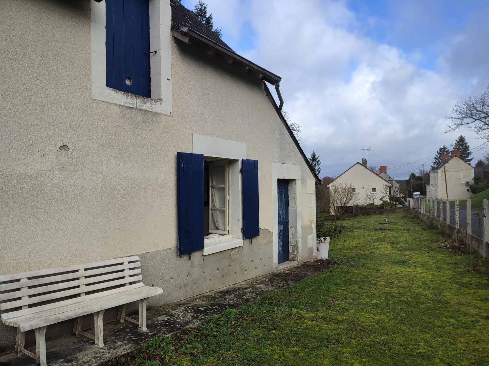 Maison Plain Pied, 2 Chambres, Longere Typique , Fraiche, Dans Bourg Avec Tous Commerces Luçay-le-Mâle Exteriér fotografie