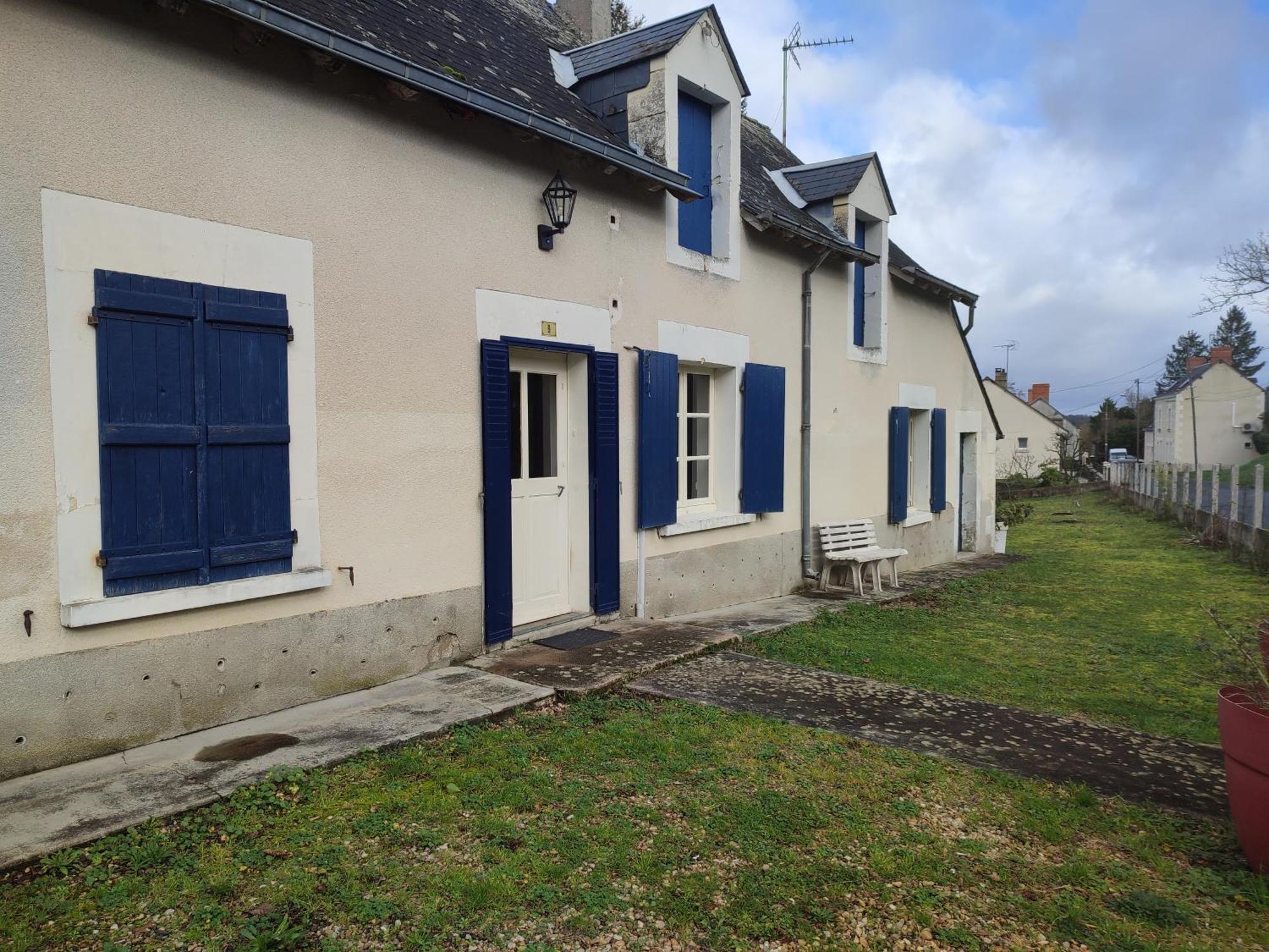 Maison Plain Pied, 2 Chambres, Longere Typique , Fraiche, Dans Bourg Avec Tous Commerces Luçay-le-Mâle Exteriér fotografie